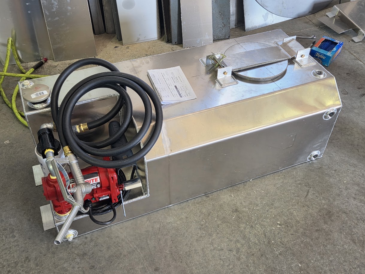 Custom Built Compressor Tank Custom Tanks - Extreme Fuel and Storage Tanks